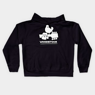 'White Dove on a Guitar' Cool Guitar Gift Kids Hoodie